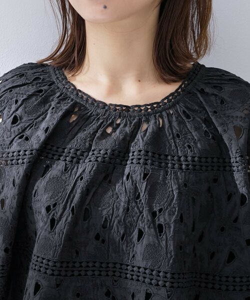 UNTITLED / アンタイトル シャツ・ブラウス | 【TORRAZZO DONNA】カットワークレーストップス | 詳細15
