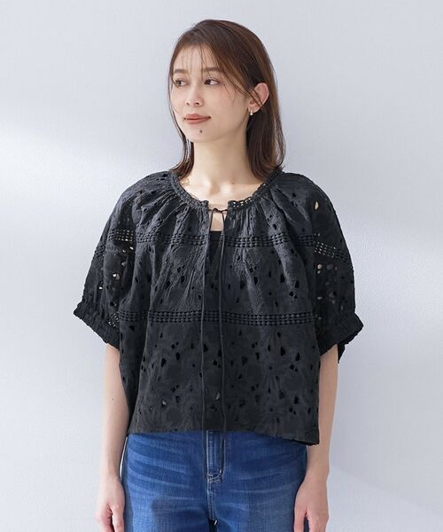 UNTITLED / アンタイトル シャツ・ブラウス | 【TORRAZZO DONNA】カットワークレーストップス | 詳細18