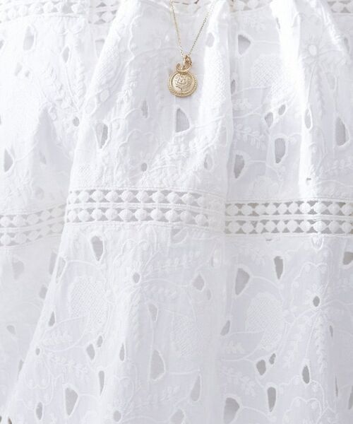 UNTITLED / アンタイトル シャツ・ブラウス | 【TORRAZZO DONNA】カットワークレーストップス | 詳細6