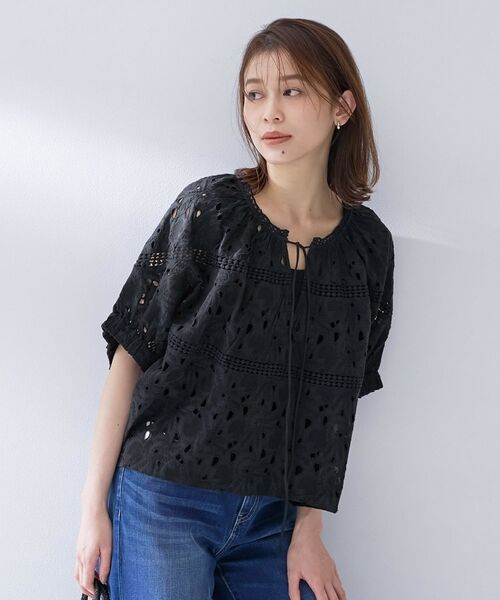 UNTITLED / アンタイトル シャツ・ブラウス | 【TORRAZZO DONNA】カットワークレーストップス | 詳細7