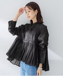 UNTITLED / アンタイトル シャツ・ブラウス | 【MARILYN MOON】シアーレースブラウス