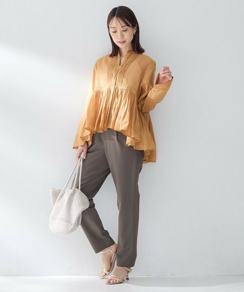 UNTITLED / アンタイトル シャツ・ブラウス | 【MARILYN MOON】シアーレースブラウス | 詳細11