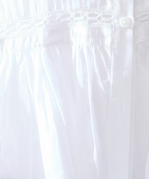 UNTITLED / アンタイトル シャツ・ブラウス | 【MARILYN MOON】シアーレースブラウス | 詳細5