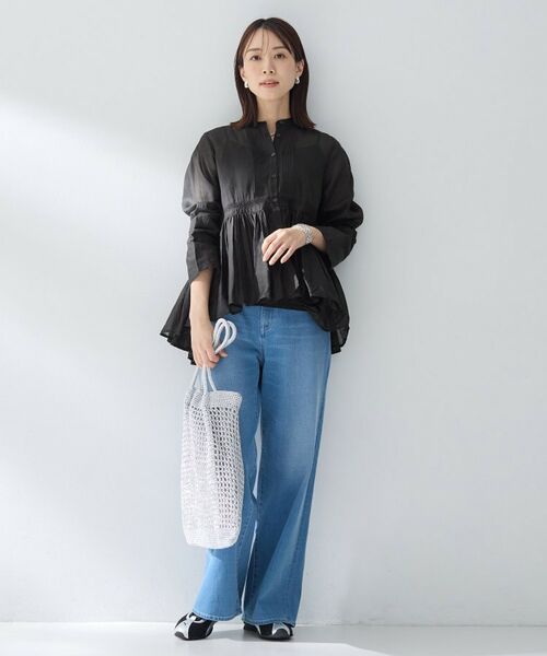 UNTITLED / アンタイトル シャツ・ブラウス | 【MARILYN MOON】シアーレースブラウス | 詳細7