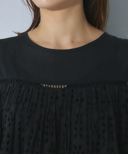 UNTITLED / アンタイトル シャツ・ブラウス | 【Audrey and John Wad】エンブロイダリーチュニックドレス | 詳細13