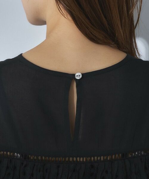 UNTITLED / アンタイトル シャツ・ブラウス | 【Audrey and John Wad】エンブロイダリーチュニックドレス | 詳細14