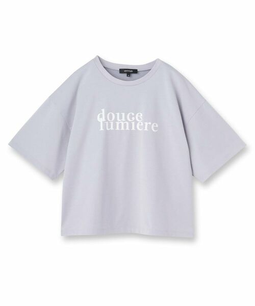 UNTITLED / アンタイトル Tシャツ | コットンロゴTシャツ | 詳細1