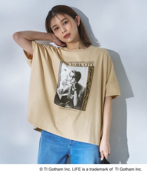 UNTITLED / アンタイトル Tシャツ | 【LIFE PC】GOOD ROCK SPEED Tシャツ（ベージュ(052)）