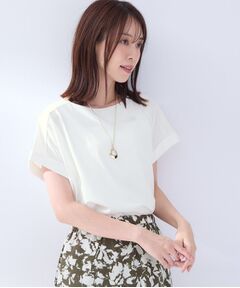 【洗える】ボートネックドルマンスリーブプルオーバー