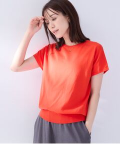 UNTITLED / アンタイトル ニット・セーター | 【洗える／アンサンブル可】コットンクルーベーシックプルオーバーニット