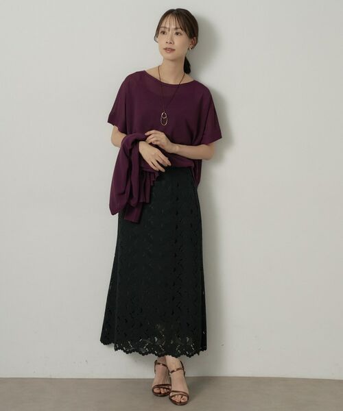 UNTITLED / アンタイトル ニット・セーター | 【アンサンブル可】Tシャツ風ニットトップス | 詳細16