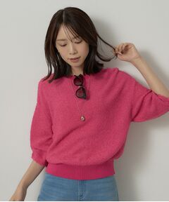 UNTITLED / アンタイトル カーディガン・ボレロ | コットン混カールプルオーバー
