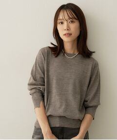 UNTITLED / アンタイトル ニット・セーター | 【アンサンブル可能】シルクウールカシミヤプルオーバー