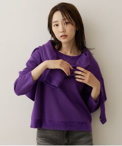 UNTITLED / アンタイトル ニット・セーター | 【アンサンブル可能】モールラインクルーネックニット