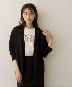 UNTITLED / アンタイトル カーディガン・ボレロ | 【アンサンブル可能】シルクウールカシミヤカーディガン