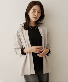 UNTITLED / アンタイトル カーディガン・ボレロ | 【アンサンブル可能】シルクウールカシミヤカーディガン