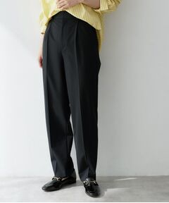 UNTITLED / アンタイトル パンツ | ウーステッドテーパードパンツ