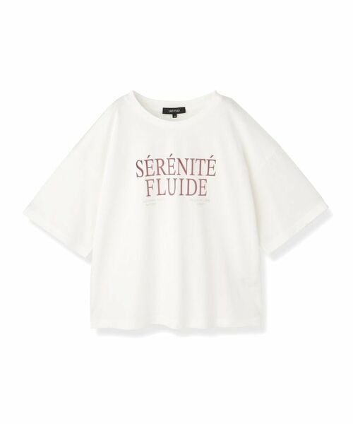 UNTITLED / アンタイトル Tシャツ | ベロアプリントロゴT | 詳細1
