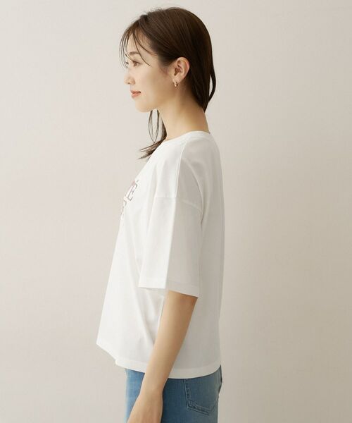 UNTITLED / アンタイトル Tシャツ | ベロアプリントロゴT | 詳細15