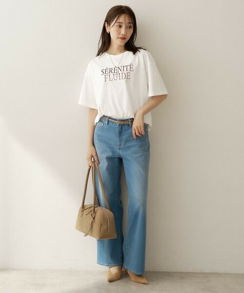 UNTITLED / アンタイトル Tシャツ | ベロアプリントロゴT | 詳細3