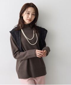 UNTITLED / アンタイトル ニット・セーター | ウールカシミヤハイネックニット