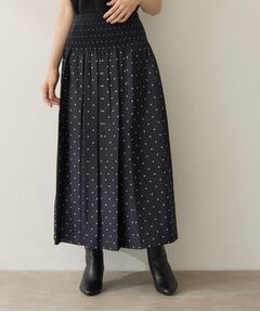 UNTITLED / アンタイトル ロング・マキシ丈スカート | リバーシブルドットスカート