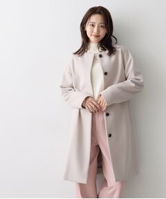 UNTITLED / アンタイトル その他アウター | ウールカシミヤノーカラーコート
