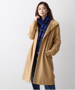 UNTITLED / アンタイトル その他アウター | ウールカシミヤフーディコート