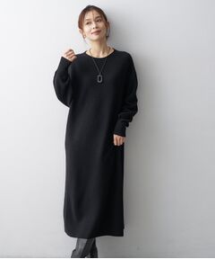UNTITLED / アンタイトル ロング・マキシ丈ワンピース | ウールブレンドニットワンピース