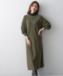 UNTITLED / アンタイトル ロング・マキシ丈ワンピース | ウールブレンドニットワンピース