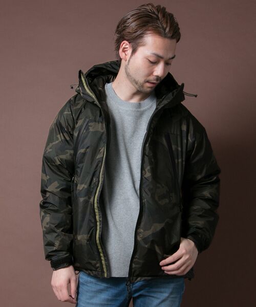 NANGA×URBAN RESEARCH iD AURORA 3LAYER DOWN BLOUSON （ダウン