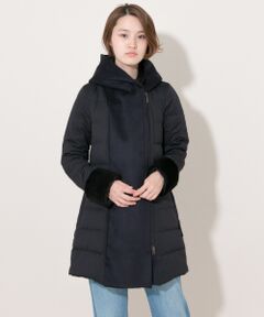 YOSOOU　FAKE MOUTON HALF COAT