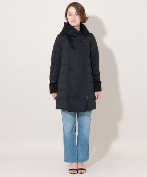 YOSOOU　FAKE MOUTON HALF COAT