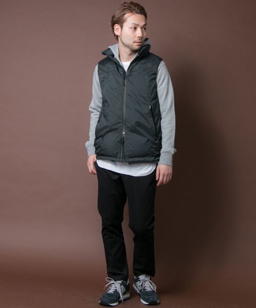 NANGA×URBAN RESEARCH iD　AURORA 3LAYER DOWN VEST