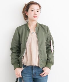 ALPHA×URiD　SOUVENIR BOMBER RVS JACKET