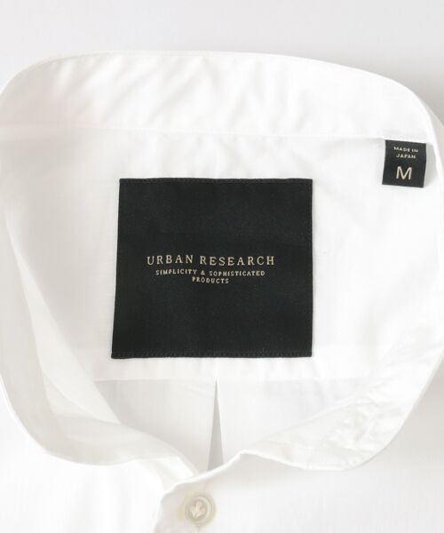 URBAN RESEARCH / アーバンリサーチ シャツ・ブラウス | URBAN RESEARCH Tailor　リラックスバンドカラーシャツ | 詳細9