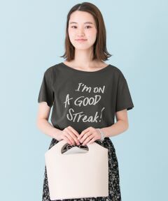 手書き風ロゴTシャツ