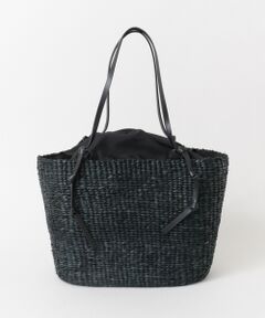 SMIR NASLI Gem.　Leather Tie Basket