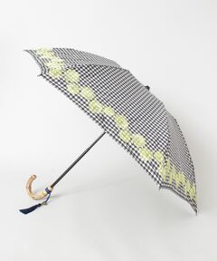 Saison Tourne Umbrella　シェル刺繍折傘　