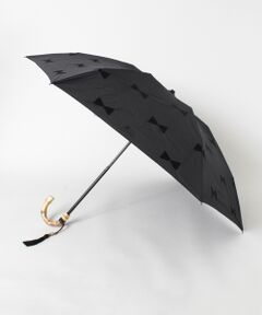 Saison Tourne Umbrella　リボン刺繍折傘