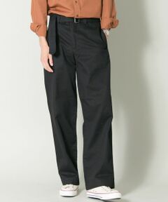 MHL. COTTON DRILL BELTED  PANTS