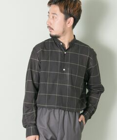 URBAN RESEARCH Tailor　チェックバンドカラー