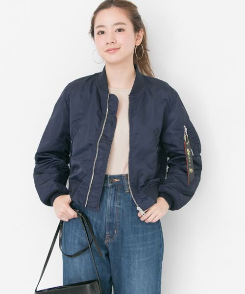 ALPHA INDUSTRIES×URBAN RESEARCHiD　別注LOOSE FIT MA-1