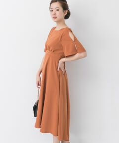 COUTURE MAISON　ウエスト切替ロングドレス