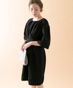 calian BOUTIQUE-Black Mules-　ドロップショルダーワンピース