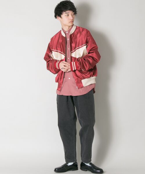 URBAN RESEARCH / アーバンリサーチ ブルゾン | ローレン・サイ×URBAN RESEARCH iD　「the C」BIG SATINBLOUSON | 詳細8