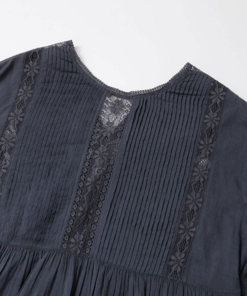 URBAN RESEARCH / アーバンリサーチ シャツ・ブラウス | ne Quittez pas　LACE/VOIL V NECK TOP | 詳細23