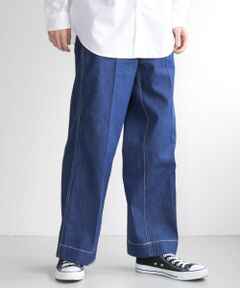 WIDE DENIM PANTS