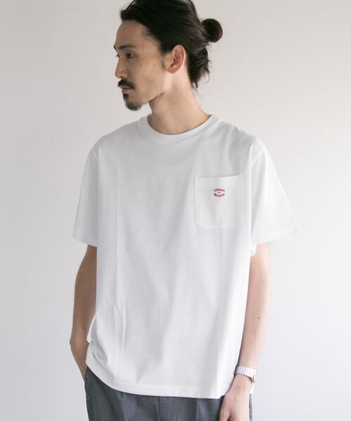 URBAN RESEARCH / アーバンリサーチ Tシャツ | Vincent et Mireille　LOGO embroidery PK T-SHIRTS | 詳細1
