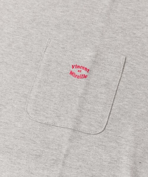 Vincent et Mireille　LOGO embroidery PK T-SHIRTS